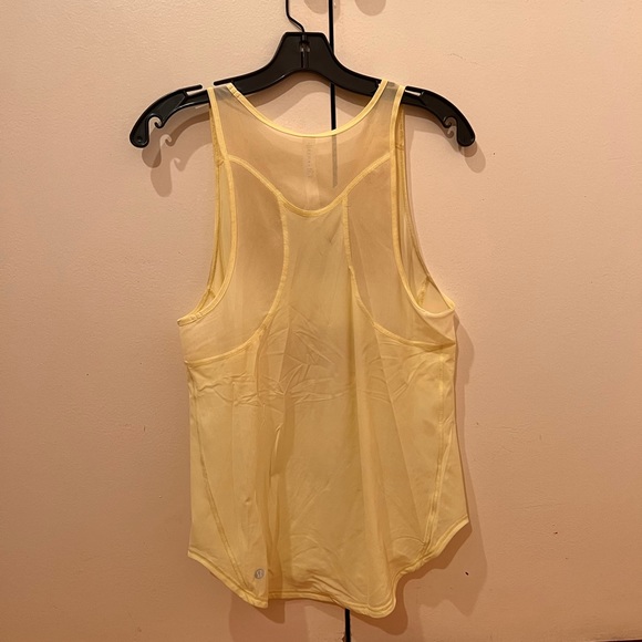 Lululemon Yellow Tank Top - Picture 2 of 3